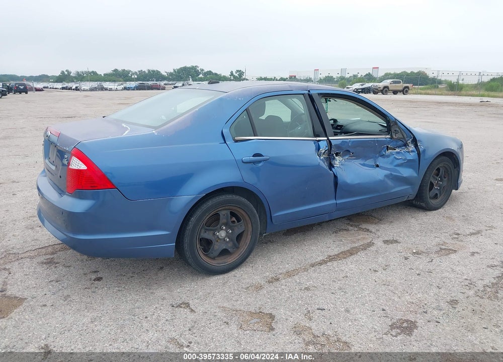 2010 FORD FUSION SE VIN: 3FAHP0HA7AR158676
