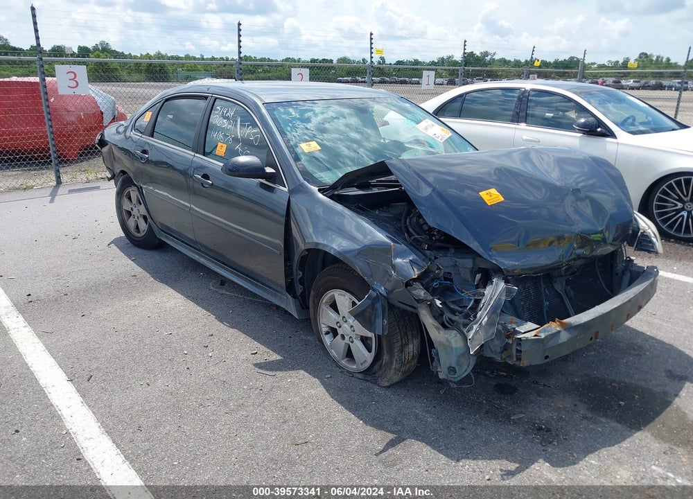 2011 CHEVROLET IMPALA LT VIN: 2G1WG5EK3B1140878