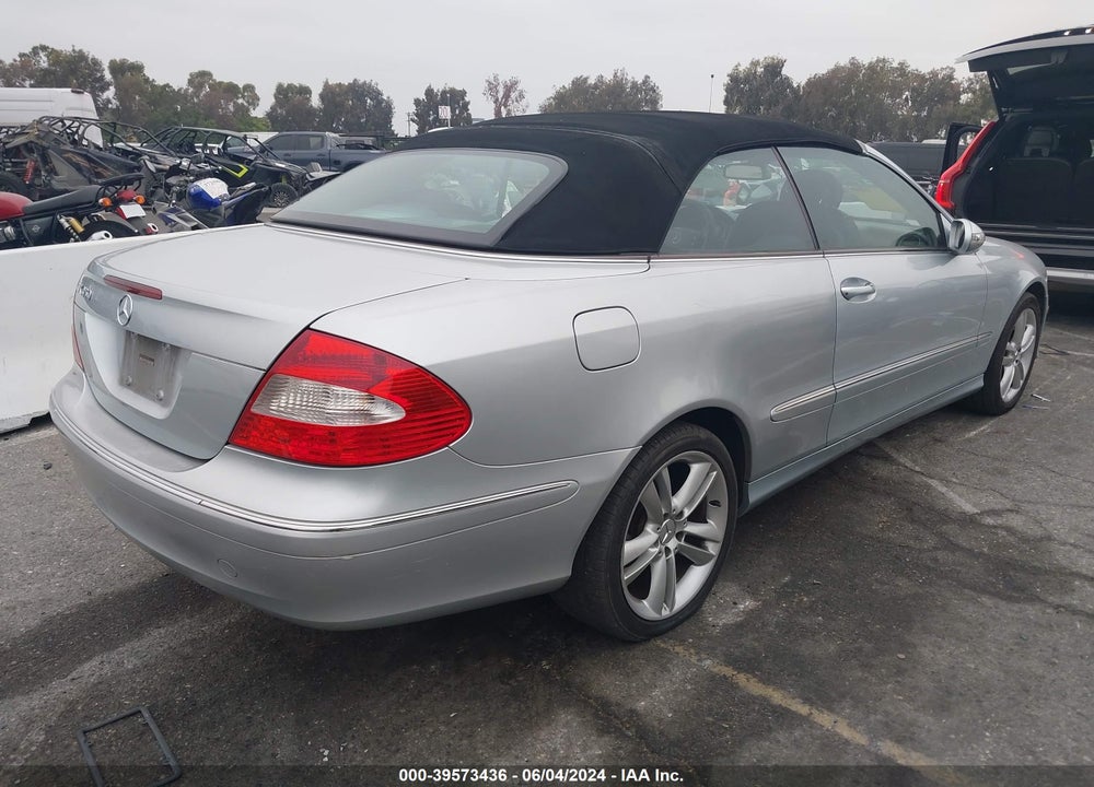 2006 MERCEDES-BENZ CLK 350 VIN: WDBTK56G86T064303