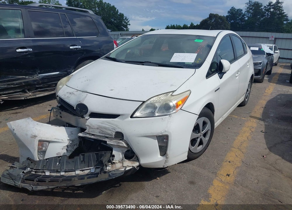 2013 TOYOTA PRIUS TWO VIN: JTDKN3DU9D5558897