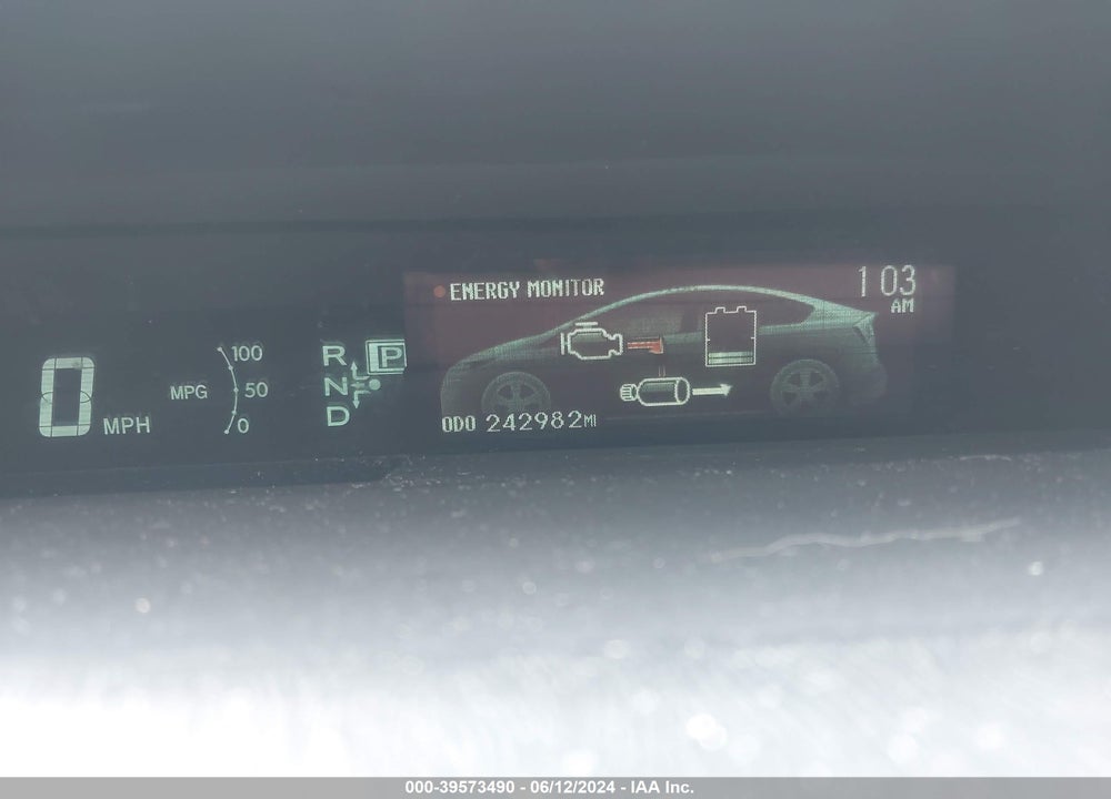 2013 TOYOTA PRIUS TWO VIN: JTDKN3DU9D5558897
