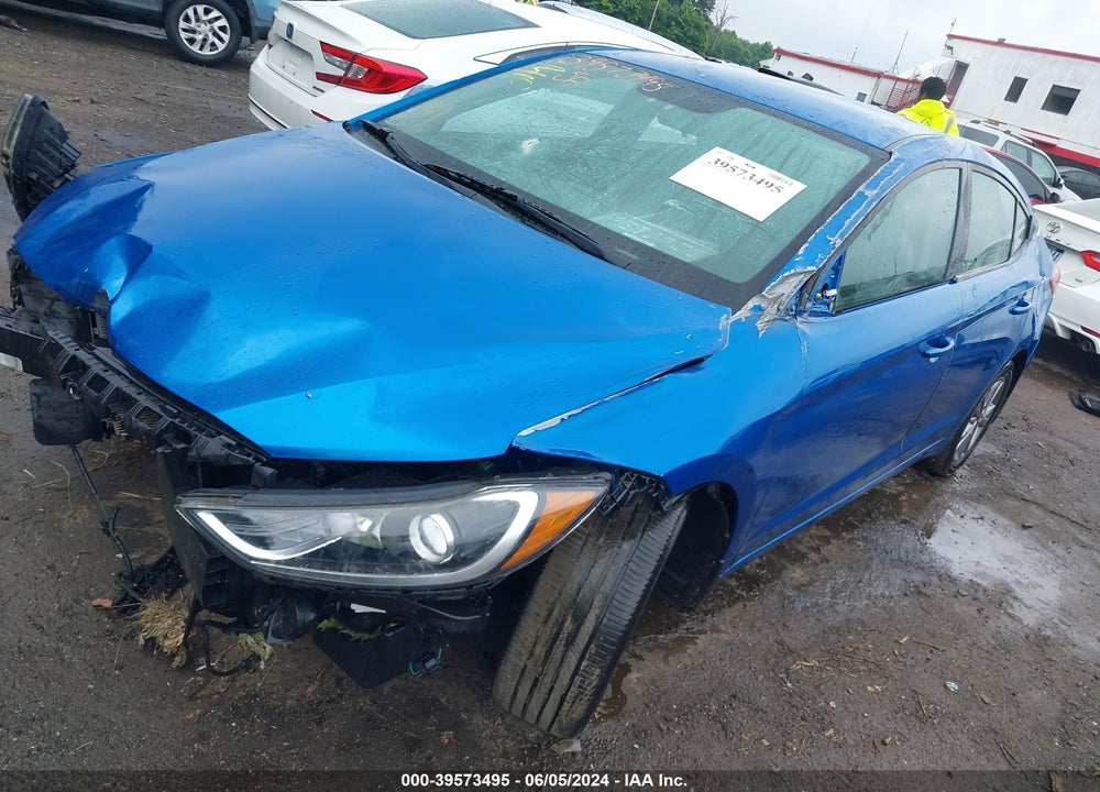 2017 HYUNDAI ELANTRA SE VIN: 5NPD84LF2HH049622