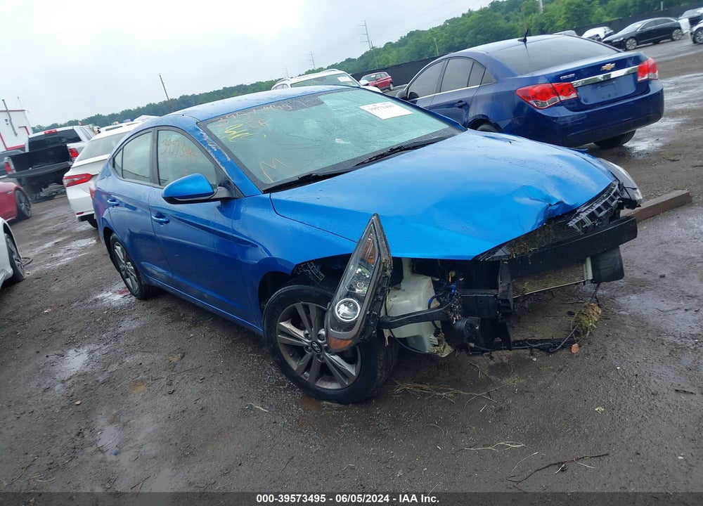 2017 HYUNDAI ELANTRA SE VIN: 5NPD84LF2HH049622