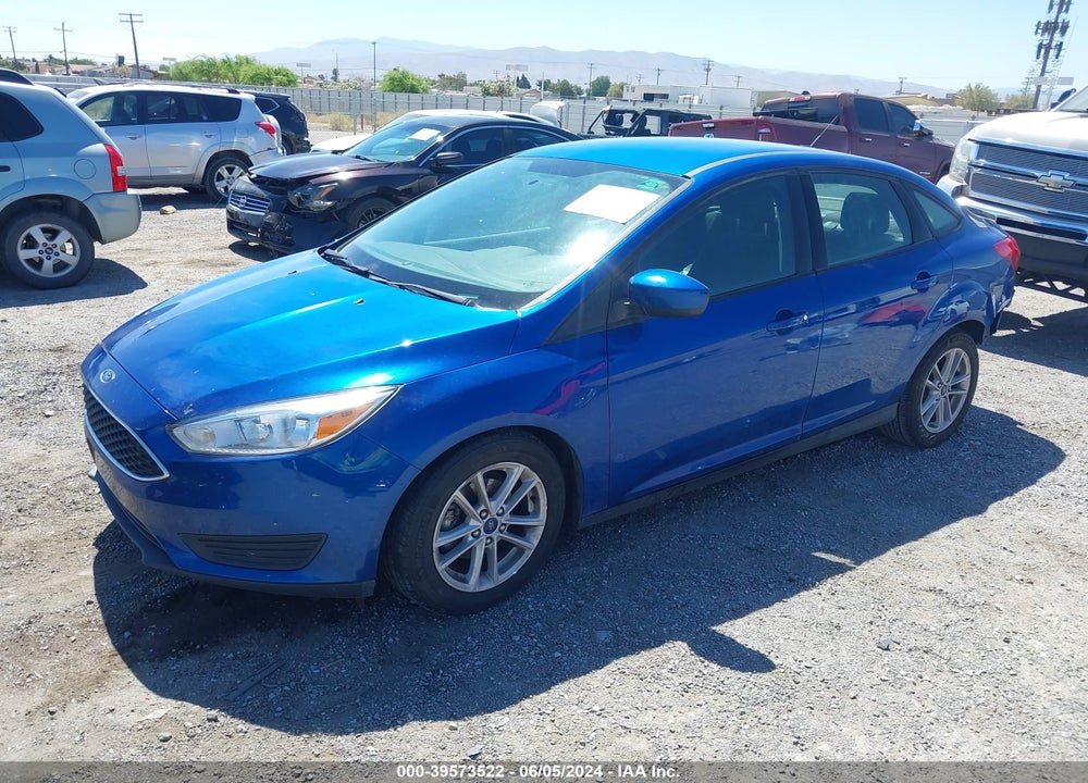 2018 FORD FOCUS SE VIN: 1FADP3FEXJL278413