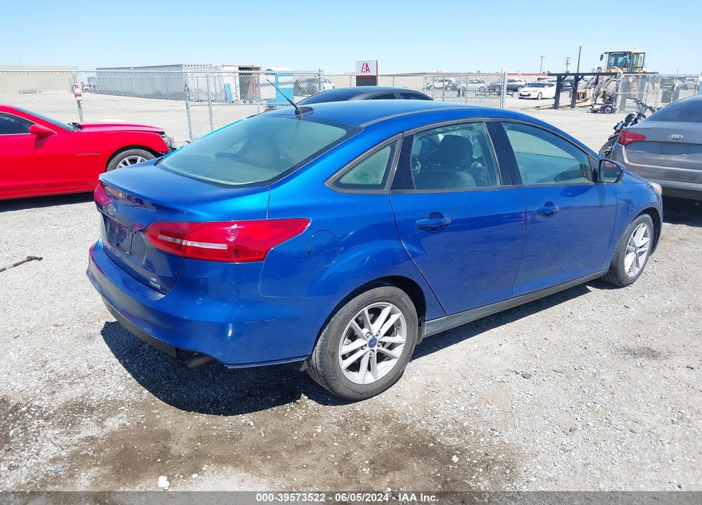 2018 FORD FOCUS SE VIN: 1FADP3FEXJL278413