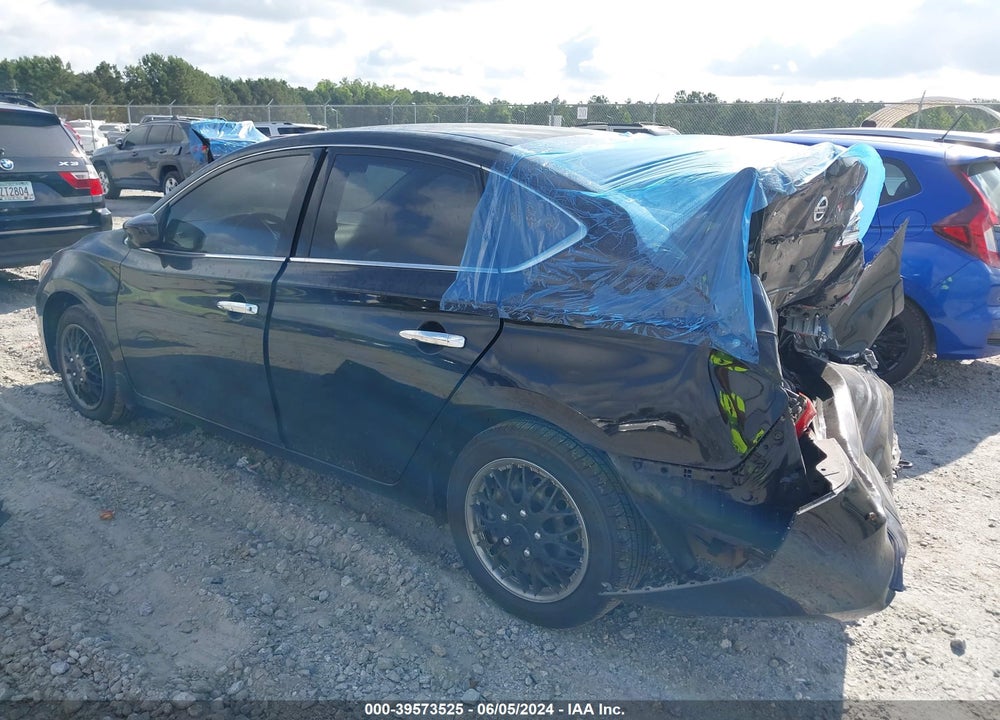 2019 NISSAN SENTRA S VIN: 3N1AB7AP6KY273992