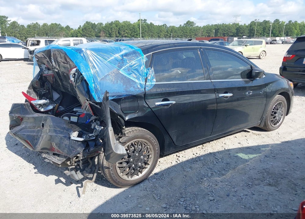 2019 NISSAN SENTRA S VIN: 3N1AB7AP6KY273992