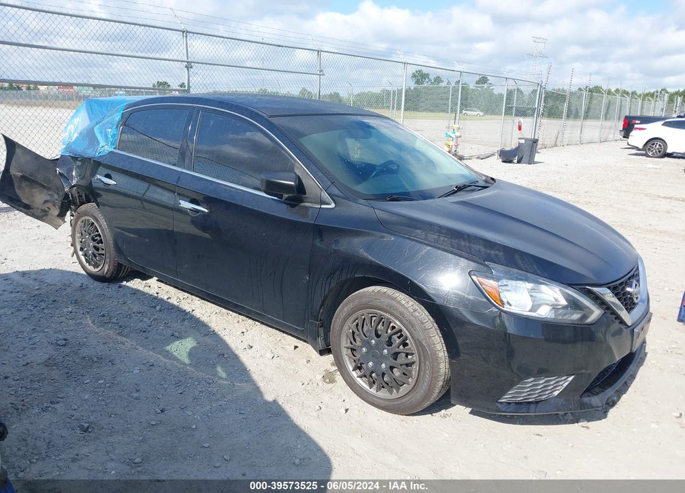2019 NISSAN SENTRA S VIN: 3N1AB7AP6KY273992