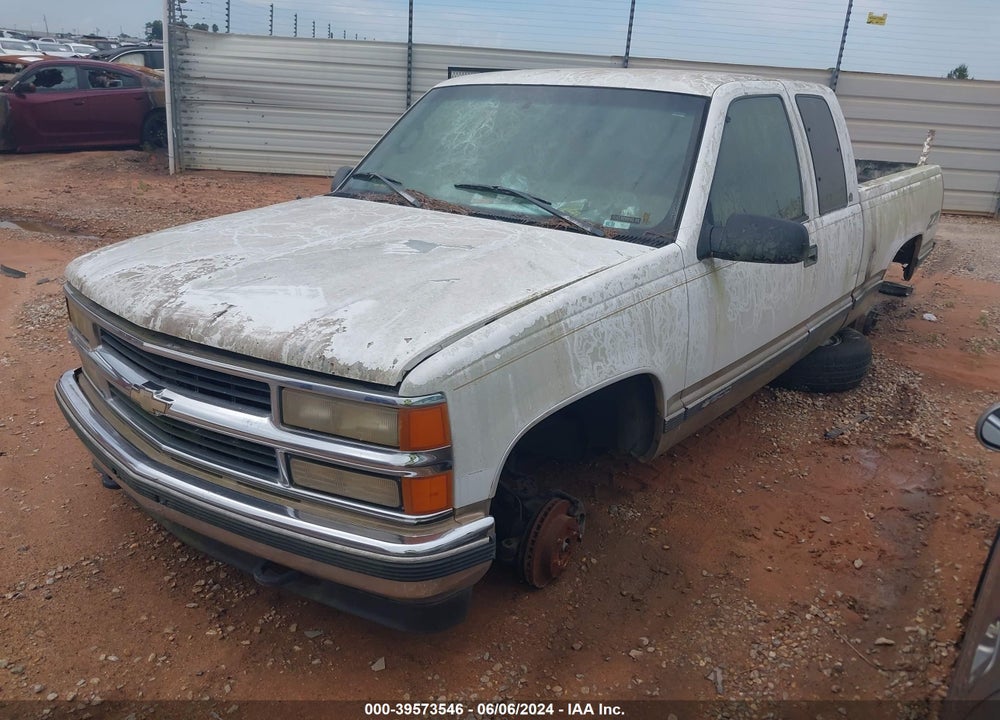 1998 CHEVROLET K1500 FLEETSIDE VIN: 2GCEK19R8W1136784