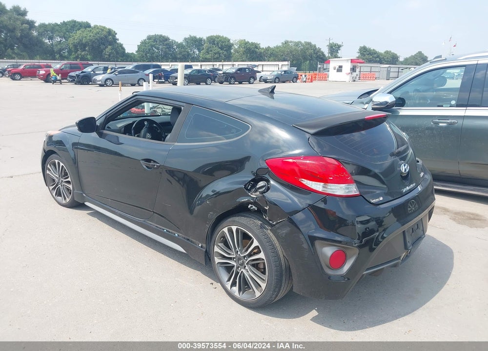 2016 HYUNDAI VELOSTER TURBO VIN: KMHTC6AE4GU275435