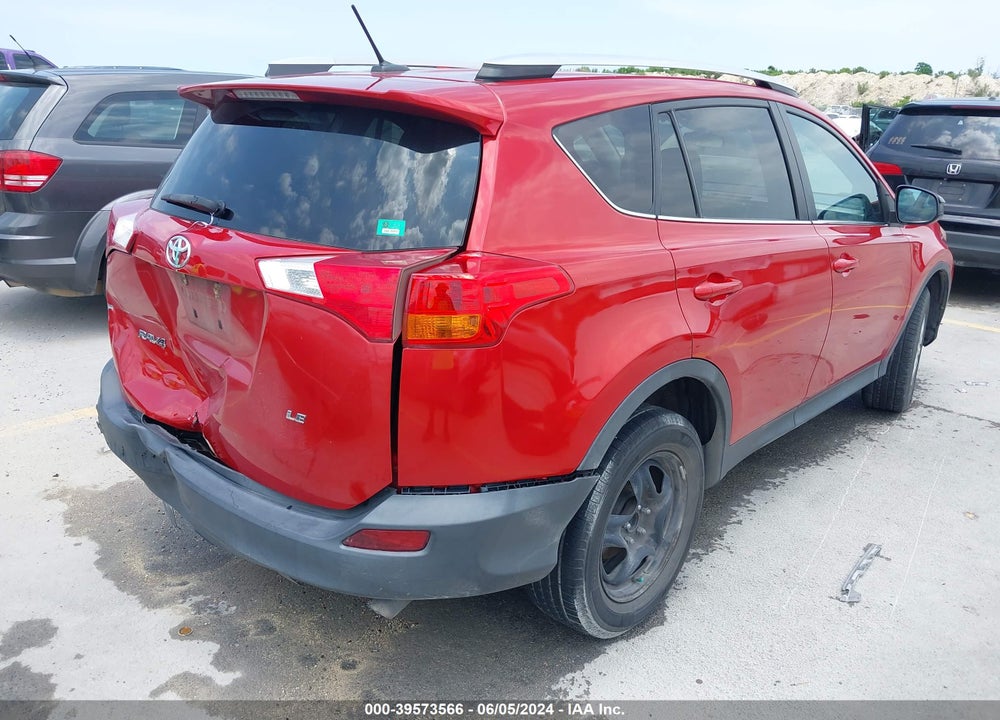 2014 TOYOTA RAV4 VIN: 2T3ZFREV0EW123623