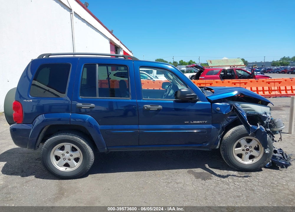 2002 JEEP LIBERTY LIMITED EDITION VIN: 1J8GL58K02W246497