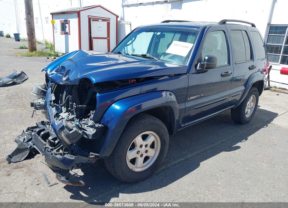 2002 JEEP LIBERTY LIMITED EDITION VIN: 1J8GL58K02W246497