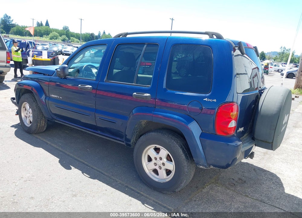2002 JEEP LIBERTY LIMITED EDITION VIN: 1J8GL58K02W246497