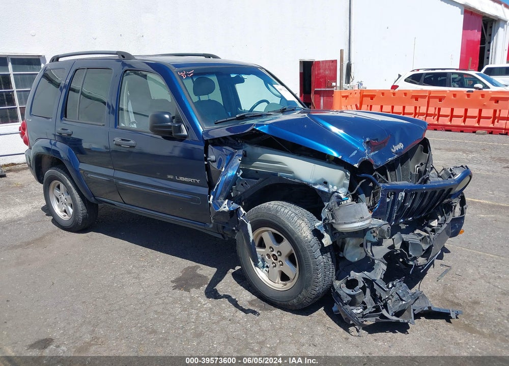 2002 JEEP LIBERTY LIMITED EDITION VIN: 1J8GL58K02W246497