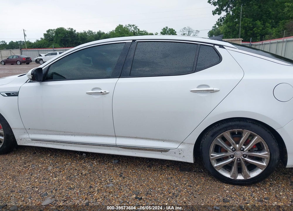 2015 KIA OPTIMA SXL TURBO VIN: 5XXGR4A62FG488373