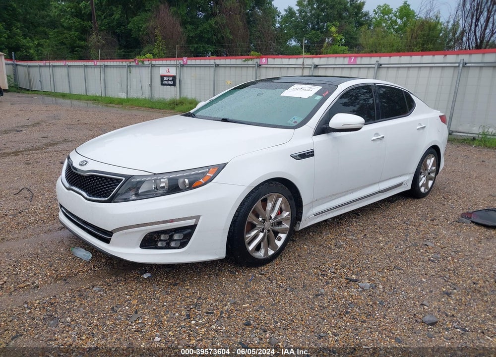 2015 KIA OPTIMA SXL TURBO VIN: 5XXGR4A62FG488373
