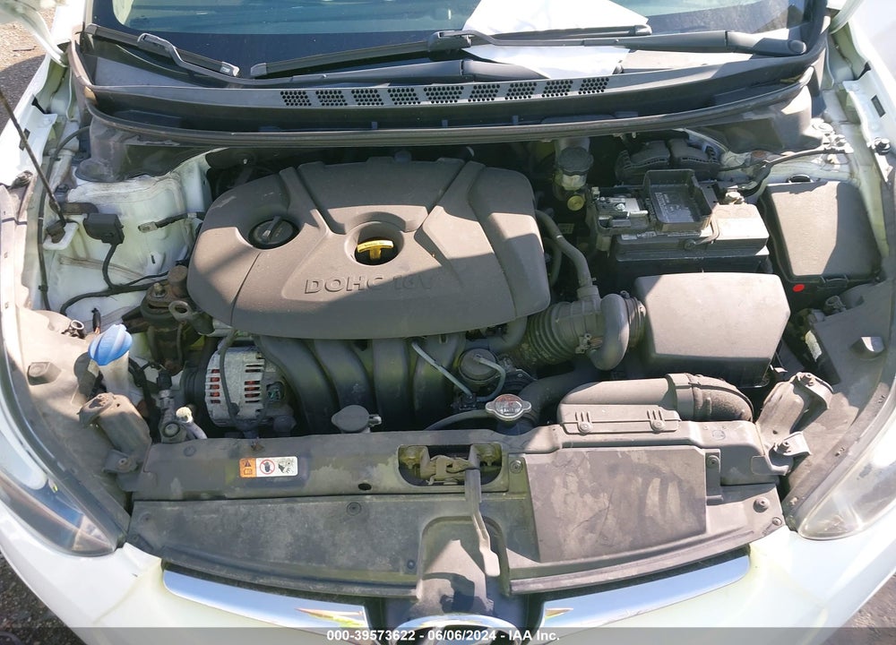 2014 HYUNDAI ELANTRA SE VIN: 5NPDH4AEXEH471725