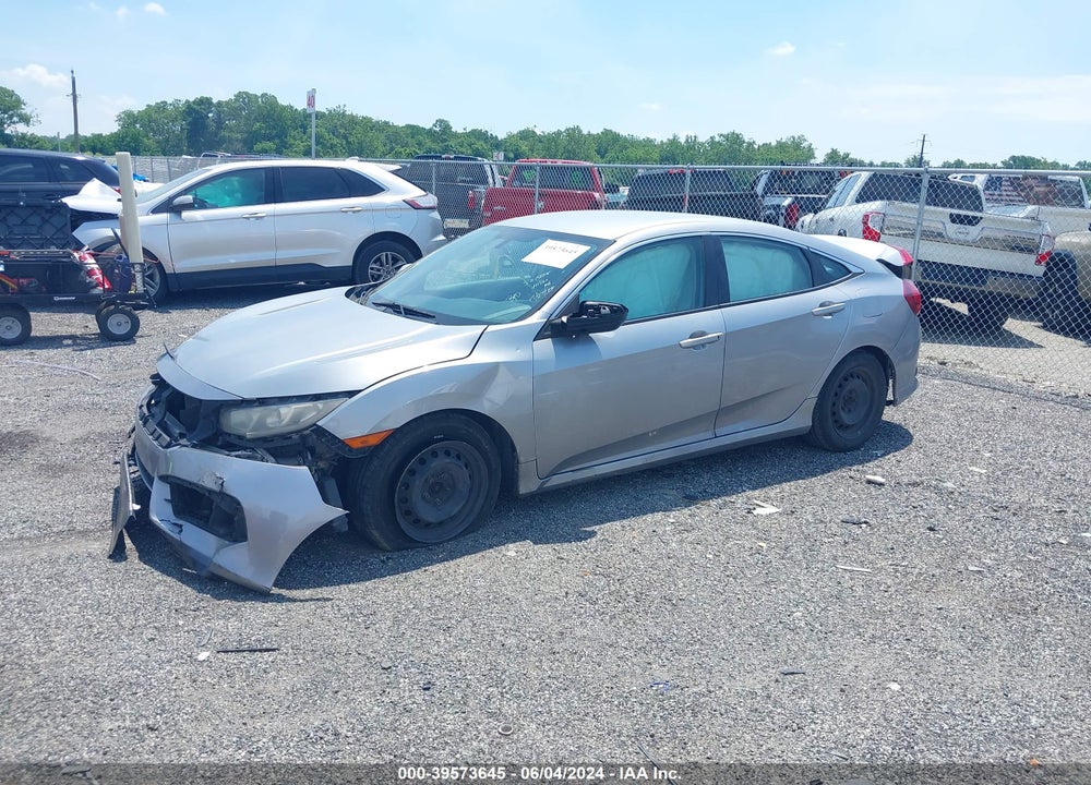 2016 HONDA CIVIC LX VIN: 2HGFC2F52GH521258
