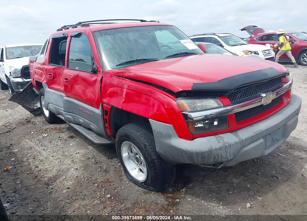 2002 CHEVROLET AVALANCHE 1500 VIN: 3GNEK13T52G223099
