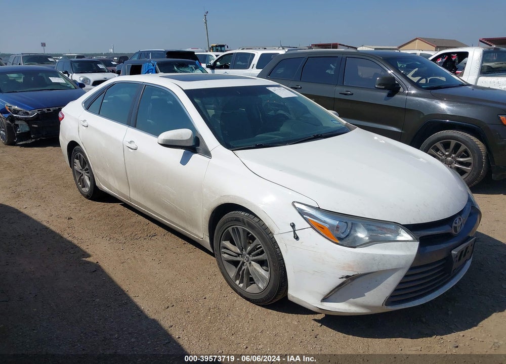 2016 TOYOTA CAMRY SE VIN: 4T1BF1FK2GU520592