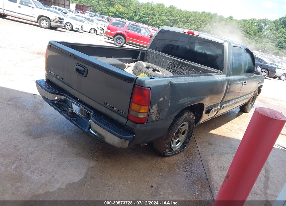 1999 CHEVROLET SILVERADO 1500 LS VIN: 2GCEC19T9X1201054