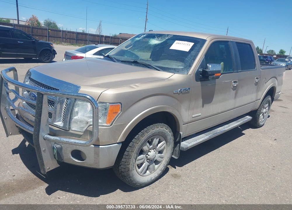 2011 FORD F-150 LARIAT VIN: 1FTFW1ET9BKD87673