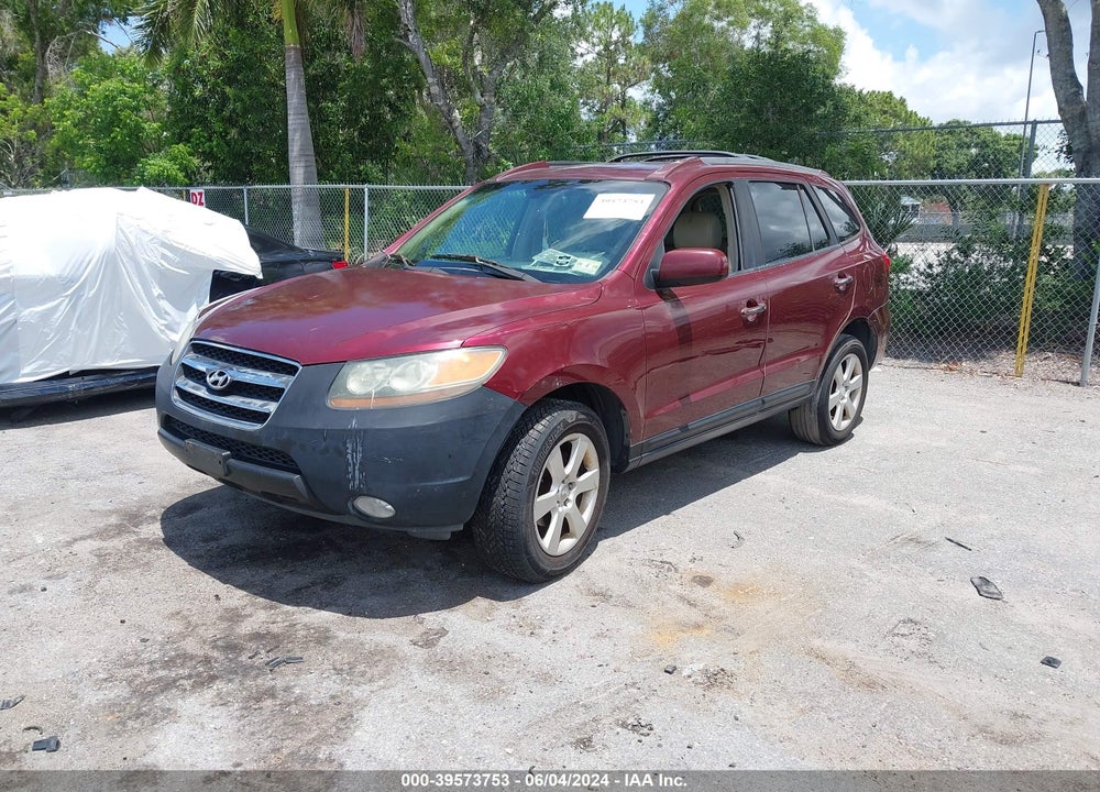 2007 HYUNDAI SANTA FE LIMITED/SE VIN: 5NMSH73E77H059803