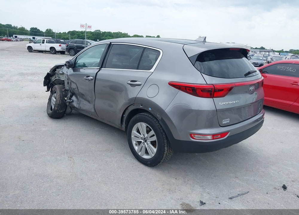 2018 KIA SPORTAGE LX VIN: KNDPM3AC9J7474969