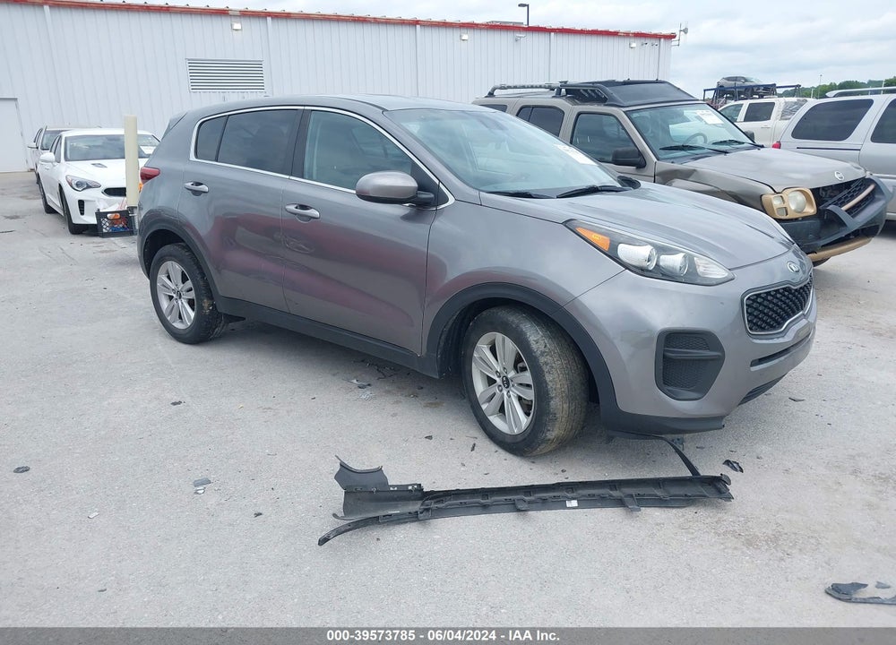 2018 KIA SPORTAGE LX VIN: KNDPM3AC9J7474969