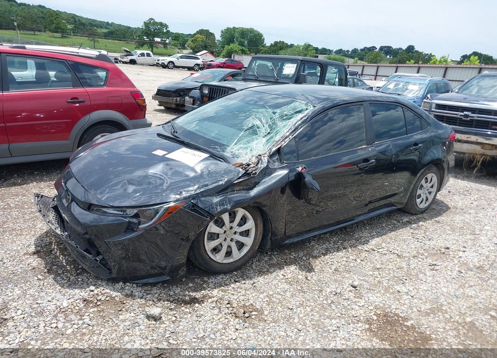 2021 TOYOTA COROLLA LE VIN: JTDEPMAE9MJ178587