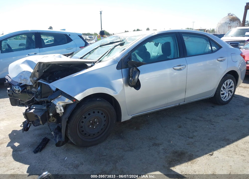 2019 TOYOTA COROLLA LE VIN: 5YFBURHE5KP896788