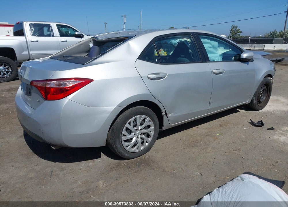 2019 TOYOTA COROLLA LE VIN: 5YFBURHE5KP896788