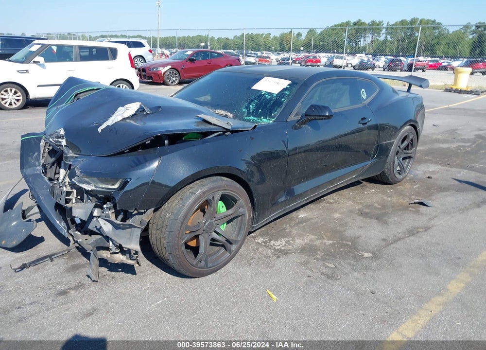 2017 CHEVROLET CAMARO 2SS VIN: 1G1FH1R71H0153547