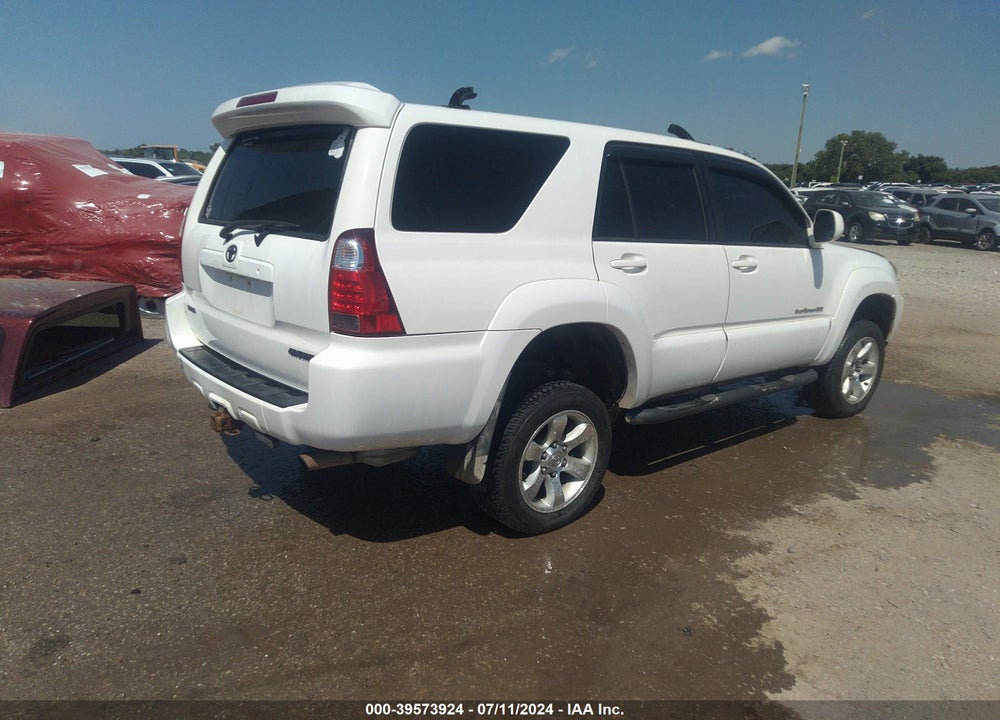 2006 TOYOTA 4RUNNER SR5 SPORT V6 VIN: JTEBU14R460091287