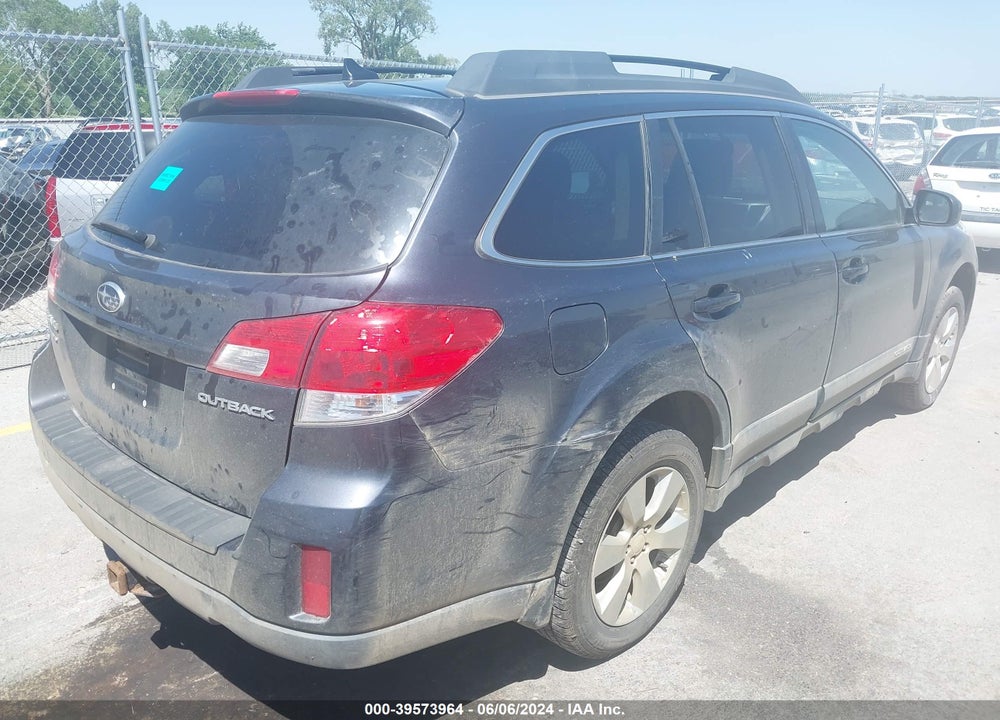 2011 SUBARU OUTBACK 2.5I LIMITED VIN: 4S4BRCLC1B3335531