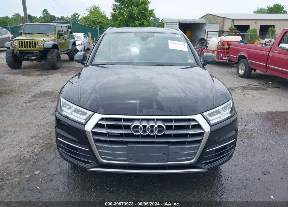 2018 AUDI Q5 2.0T PREMIUM/2.0T TECH PREMIUM VIN: WA1BNAFY4J2063647