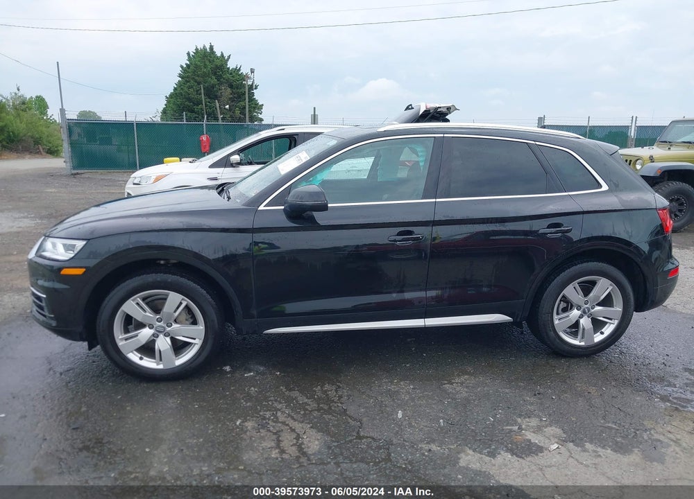 2018 AUDI Q5 2.0T PREMIUM/2.0T TECH PREMIUM VIN: WA1BNAFY4J2063647