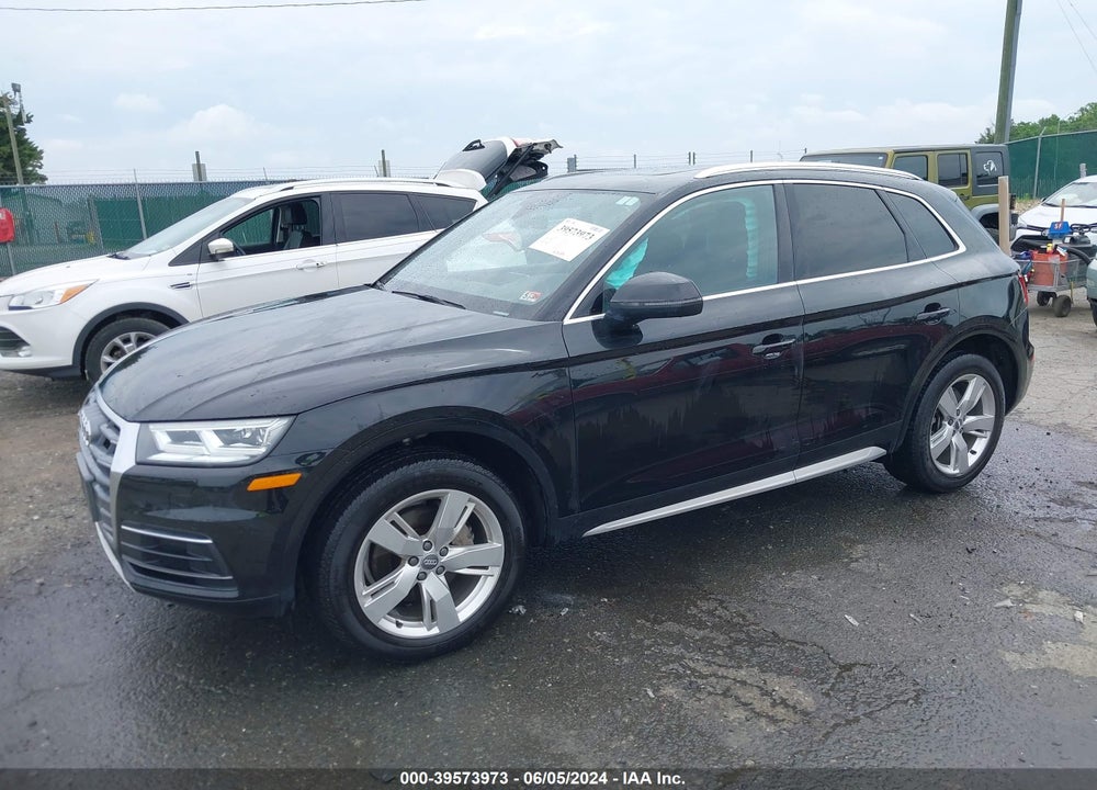 2018 AUDI Q5 2.0T PREMIUM/2.0T TECH PREMIUM VIN: WA1BNAFY4J2063647