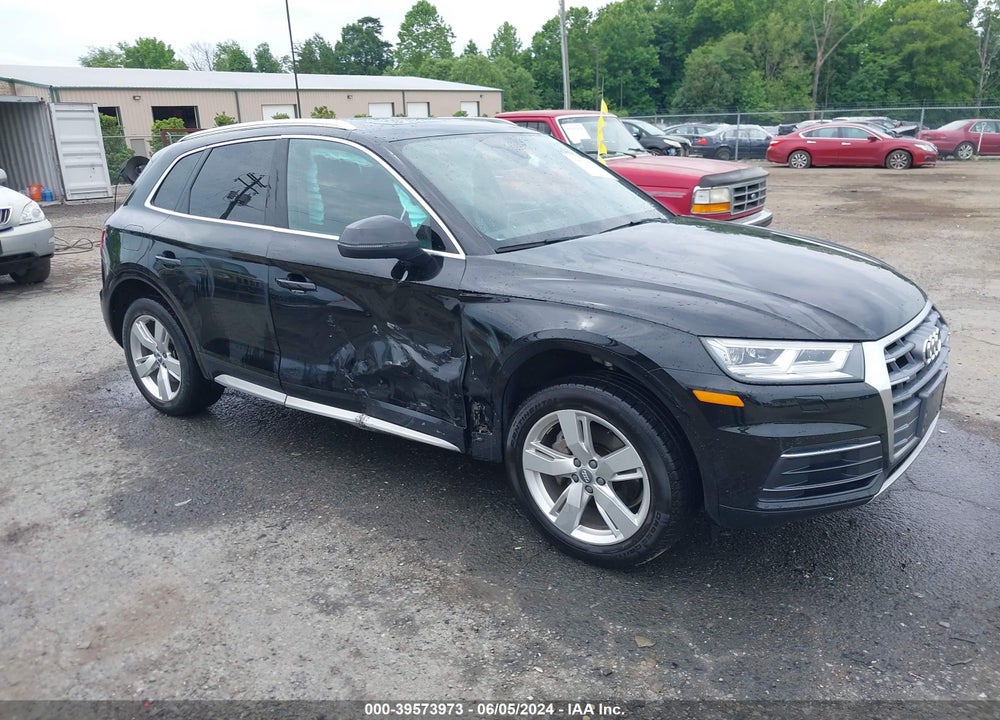 2018 AUDI Q5 2.0T PREMIUM/2.0T TECH PREMIUM VIN: WA1BNAFY4J2063647