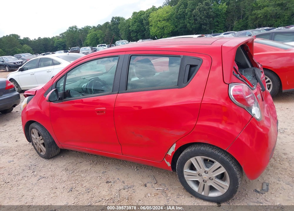 2013 CHEVROLET SPARK LS MANUAL VIN: KL8CA6S92DC508475