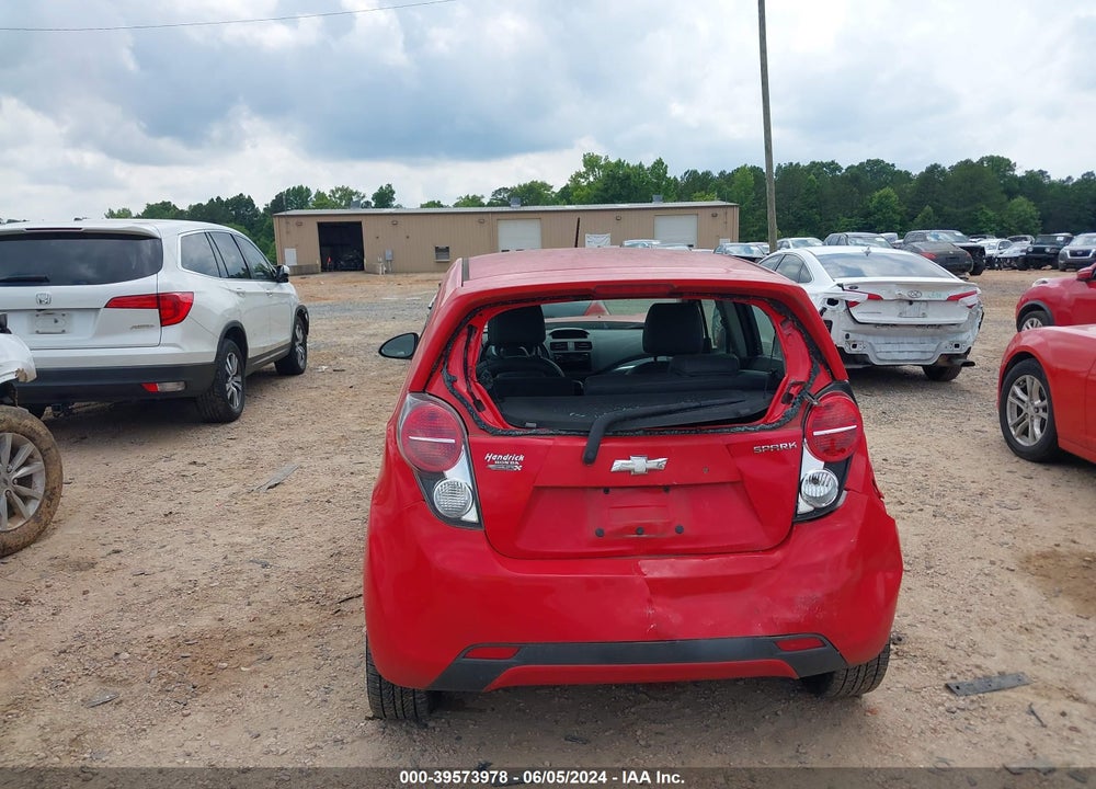 2013 CHEVROLET SPARK LS MANUAL VIN: KL8CA6S92DC508475