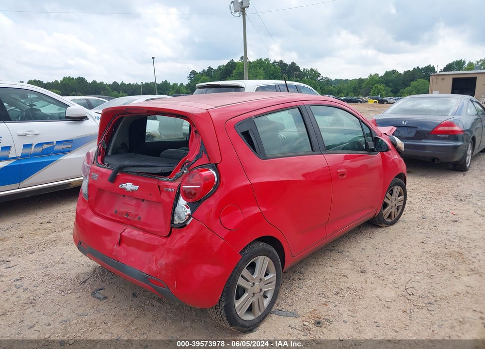 2013 CHEVROLET SPARK LS MANUAL VIN: KL8CA6S92DC508475