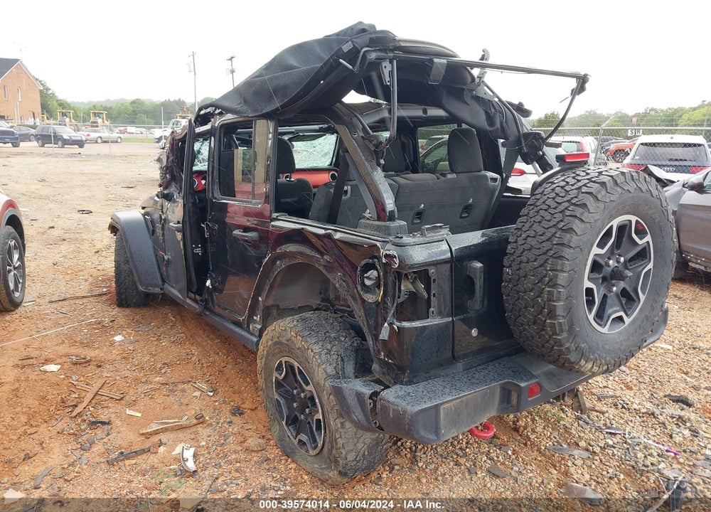 2020 JEEP WRANGLER UNLIMITED RUBICON 4X4 VIN: 1C4HJXFG4LW192201