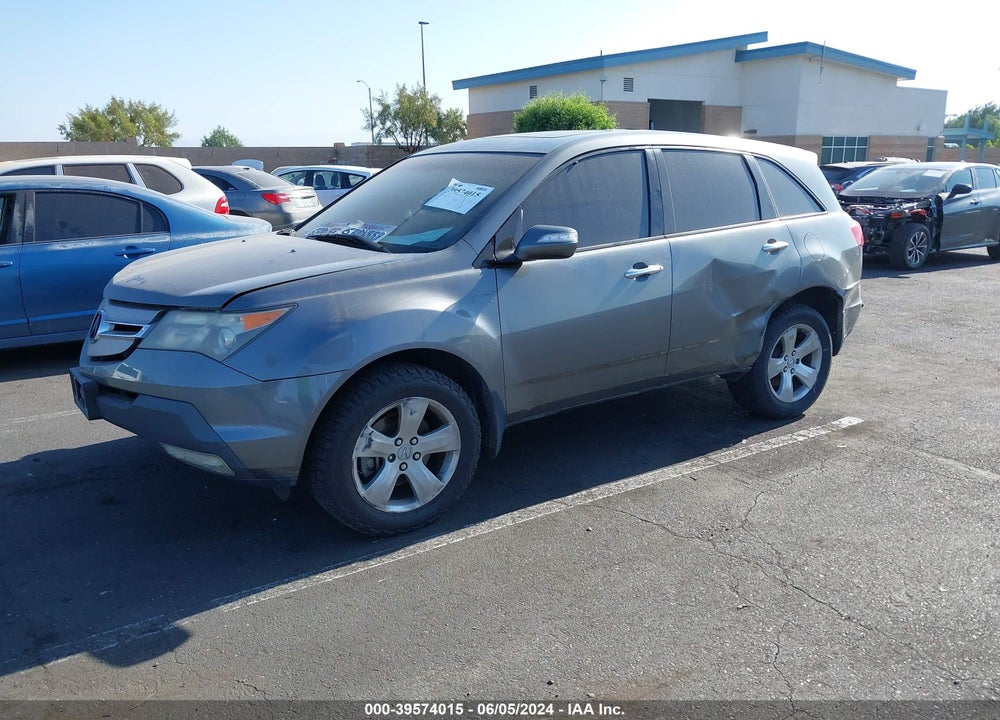 2008 ACURA MDX SPORT PACKAGE VIN: 2HNYD28858H538675