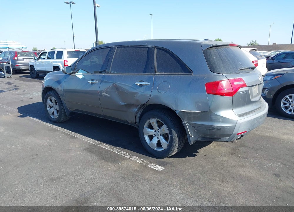 2008 ACURA MDX SPORT PACKAGE VIN: 2HNYD28858H538675