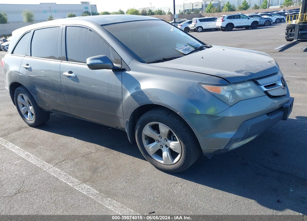 2008 ACURA MDX SPORT PACKAGE VIN: 2HNYD28858H538675