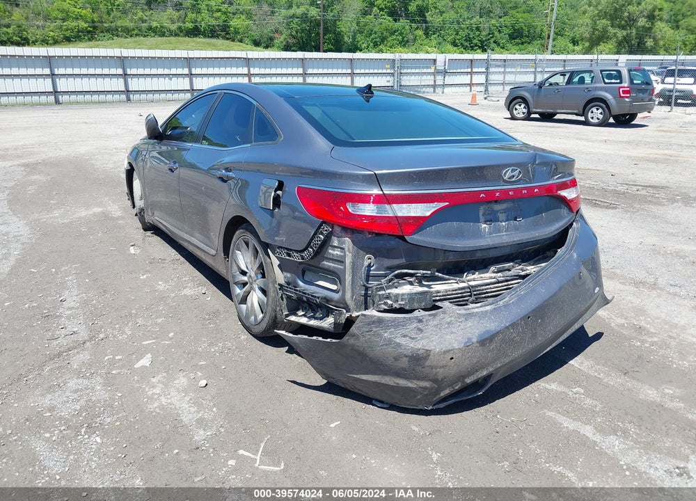2013 HYUNDAI AZERA VIN: KMHFH4JG7DA226067