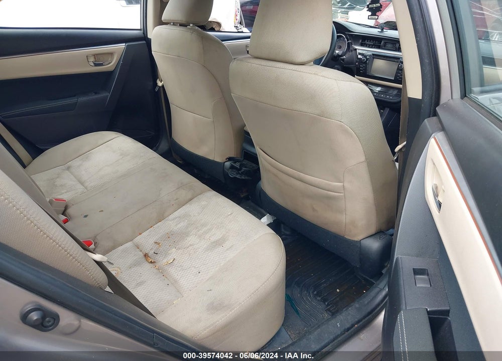 2016 TOYOTA COROLLA LE VIN: 2T1BURHE9GC505150
