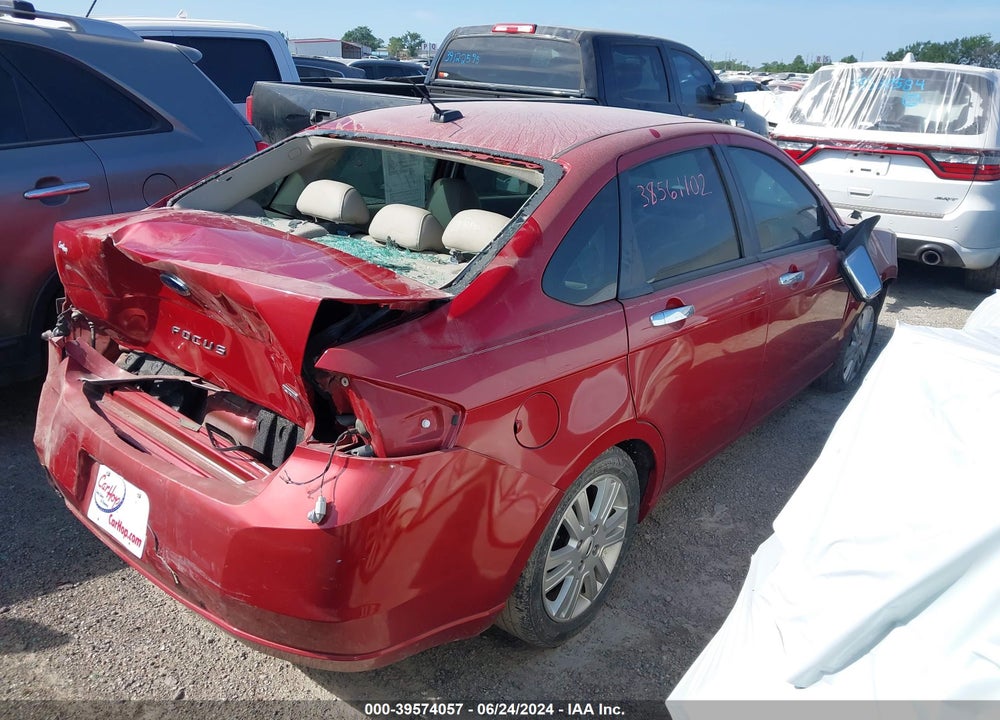 2011 FORD FOCUS SEL VIN: 1FAHP3HN2BW165800